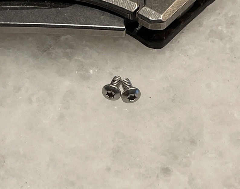 Rostfri Torx-skruv för fickklämma Nolltolerans ZT0450 ZT0460 ZT0808 ZT0452 bild 1