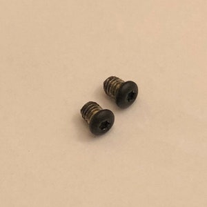 Black Stainless Steel T6 Torx Screws for Kershaw CRYO 2 Knife Pocket Clip 1556TI 1556TBW 1556BW