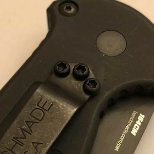 Viti di ricambio Torx T8 per coltello Benchmade AFO 2 (set da 3)