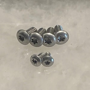 Stainless Steel Torx Screws For Streamlight Wedge 88810 88811 XT 88812 Flashlight 6pcs