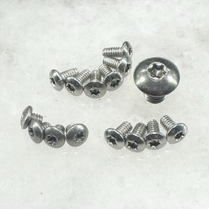Stainless Steel Torx Screw For Hogue Deka Knife Pivot, Scale and Pocket Clip - 15pcs