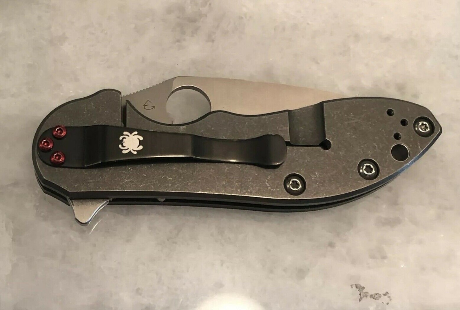 RED Replacement Pocket Clip Torx Screws for Spyderco Domino Etsy