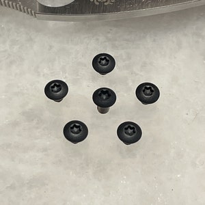 Matowe czarne śruby ze stali nierdzewnej do uchwytu Spyderco Sage 1 Sage 2 Sage 5 FRN