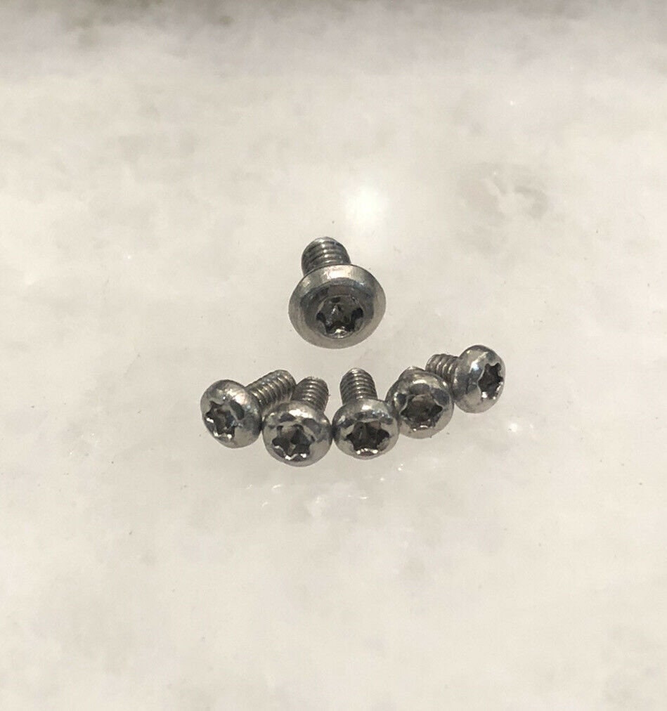 Blue Stainless Steel Pocket Clip Screws for Kershaw Link 1776 T8 Torx Screws Blue Stainless Steel Pocket Clip Screws for Kershaw Link 1776 T8 Torx Screws