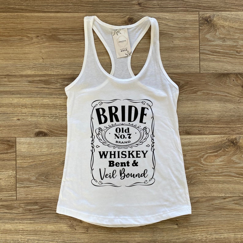 Jack Daniels Bachelorette Party Tank / Country Girl Bridal / | Etsy