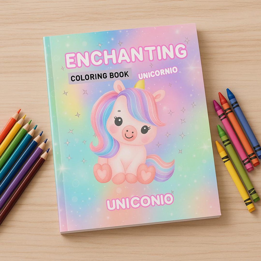 Unicorn Coloring Book for Kids | 85 Cute Pages to Color | Printable ...