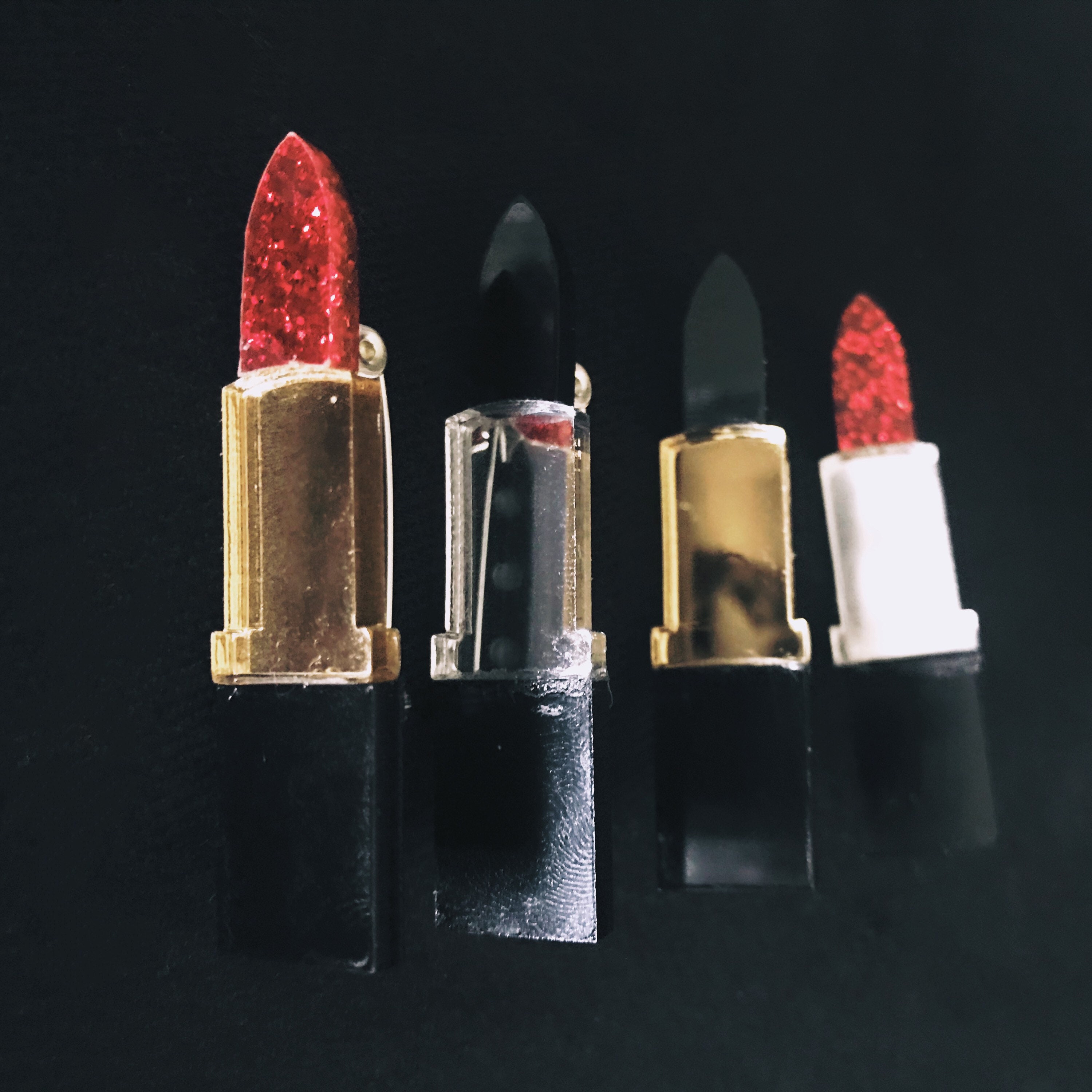 Signature Pucker Lipstick Button Pin Etsy