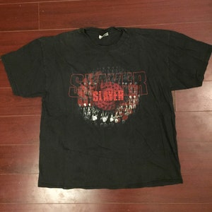 1998 Slayer vintage tee shirt image 1