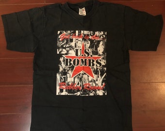 Early 2000s U.S. Bombs - Back to the Rubber Room vintage tee shirt