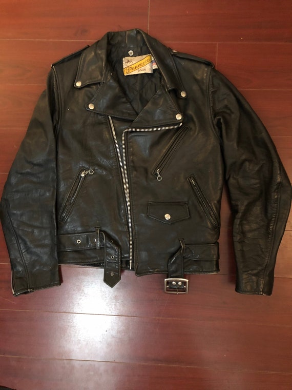 90s Schott Perfecto Motorcycle Biker Vintage Leather Jacket - Etsy 半価特販 Schott 90s Leather Coat Over ステンカラーコート