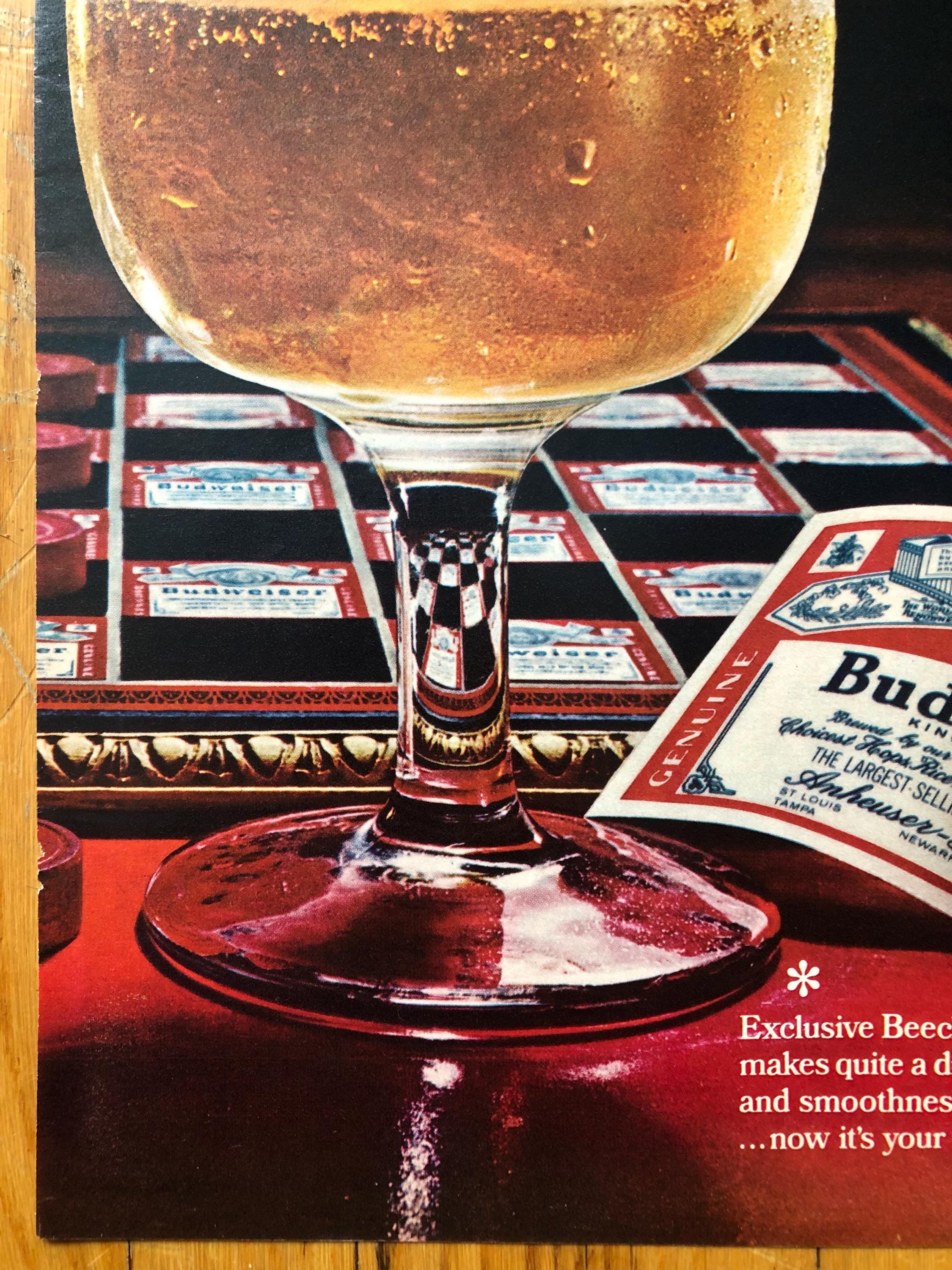 1967 Budweiser - Chalice - Original Advertisement - 10x14 - Etsy