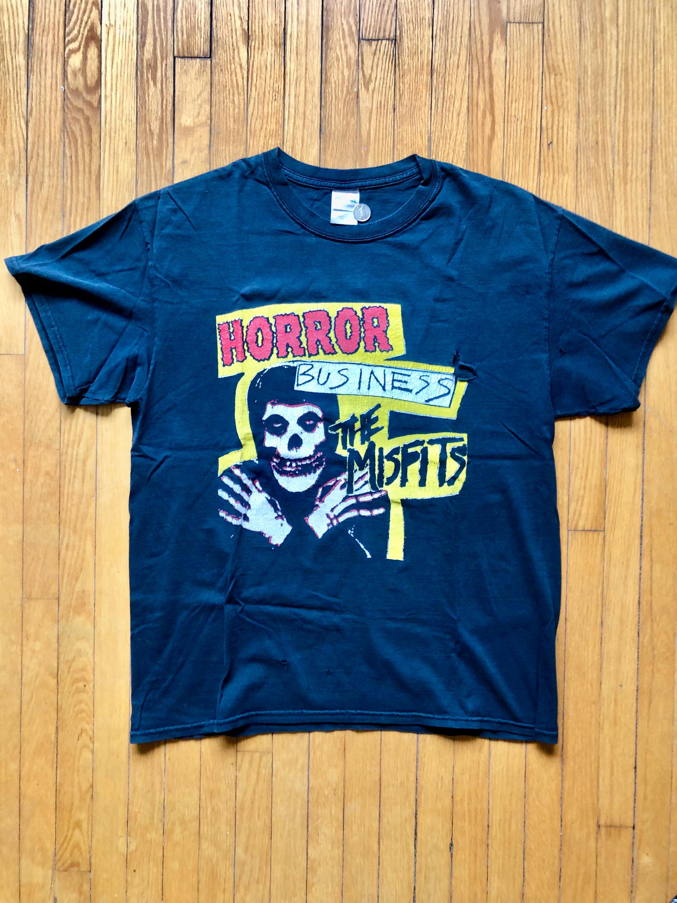 MISFITS HORROR BUSINESS Tシャツ バンドT 両面プリント