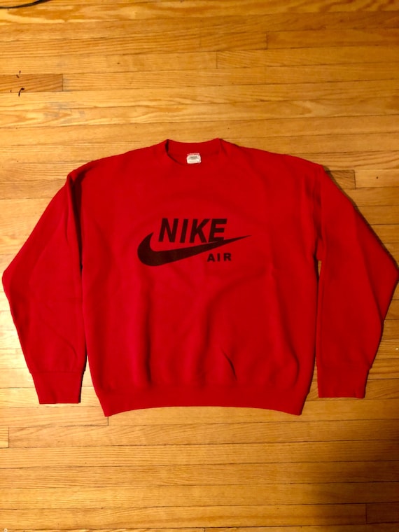 90s Nike Classic Swoosh Logo - Made in USA - Vintage Crew 90s Nike Classic Swoosh Logo - Made in USA - Vintage Crew