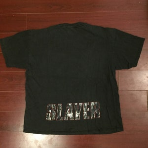 1998 Slayer vintage tee shirt image 2