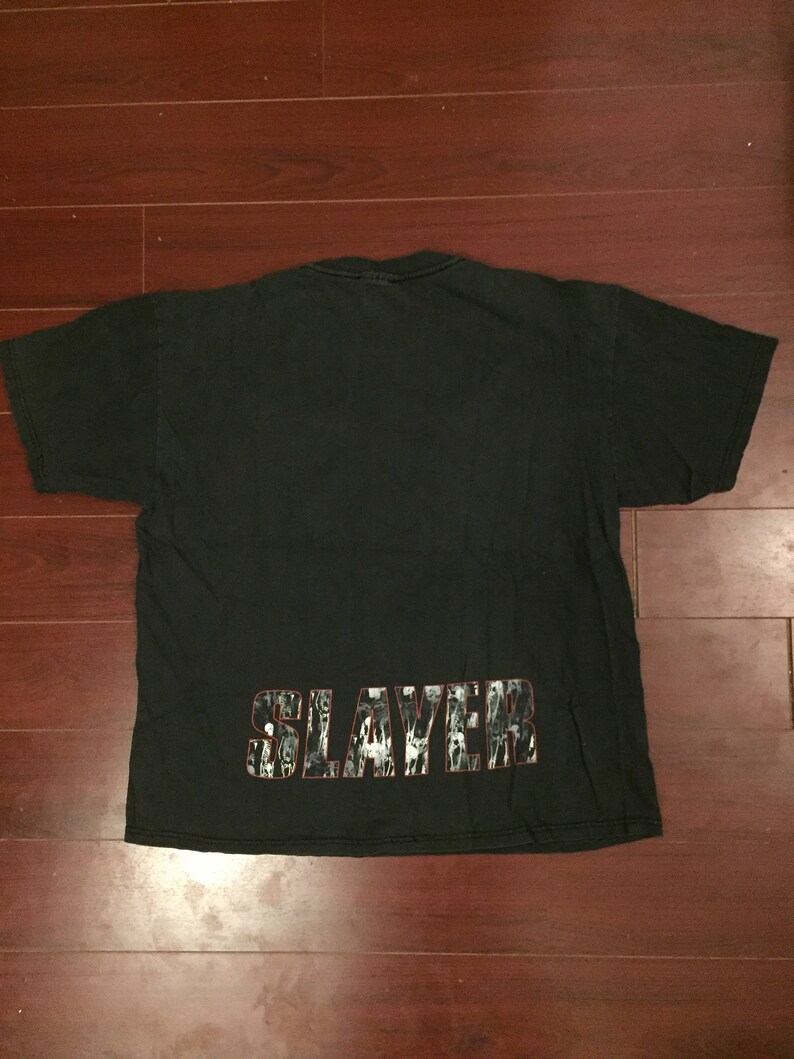 1998 Slayer vintage tee shirt image 2