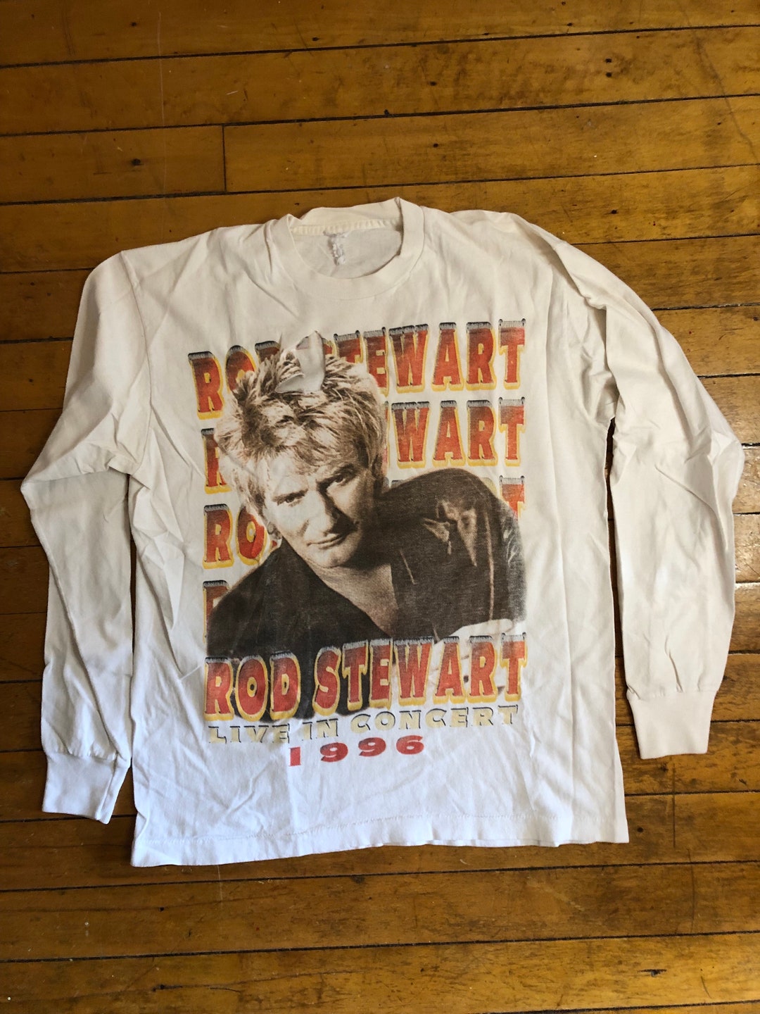 ロッドスチュワートTシャツ RodStewart Live In Concert Live In Concert T-Shirt - Rod Stewart Official Store