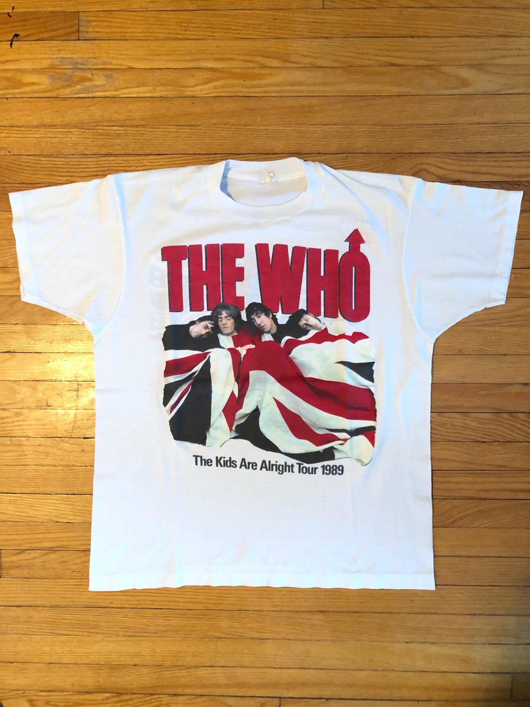 1989 the Who - the Kids Are Alright Tour Vintage Tee - Etsy