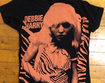 2007 Debbie Harry - Blondie - T-shirt vintage entièrement imprimé