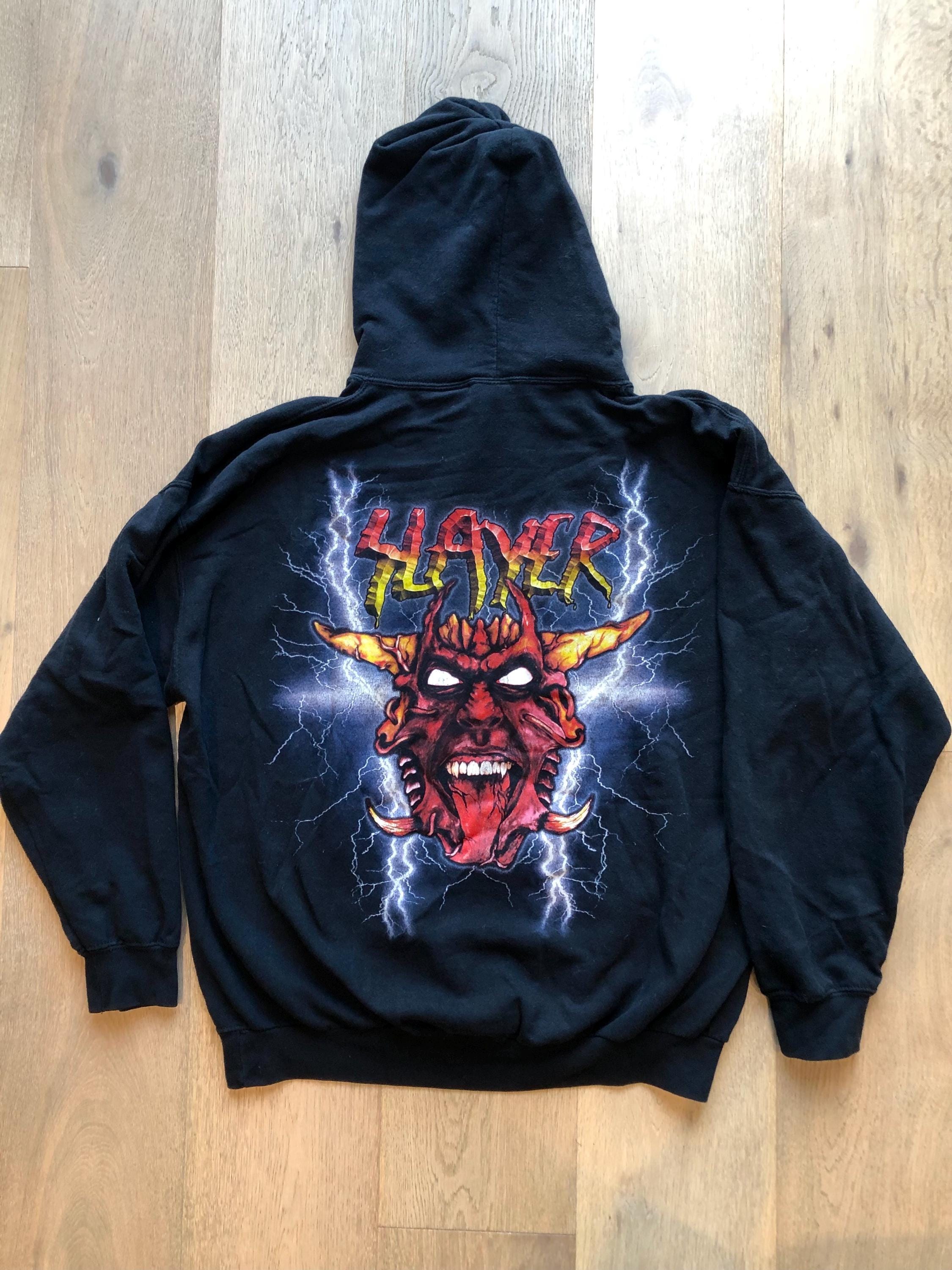 Slayer Sweatshirt Metal Etsy