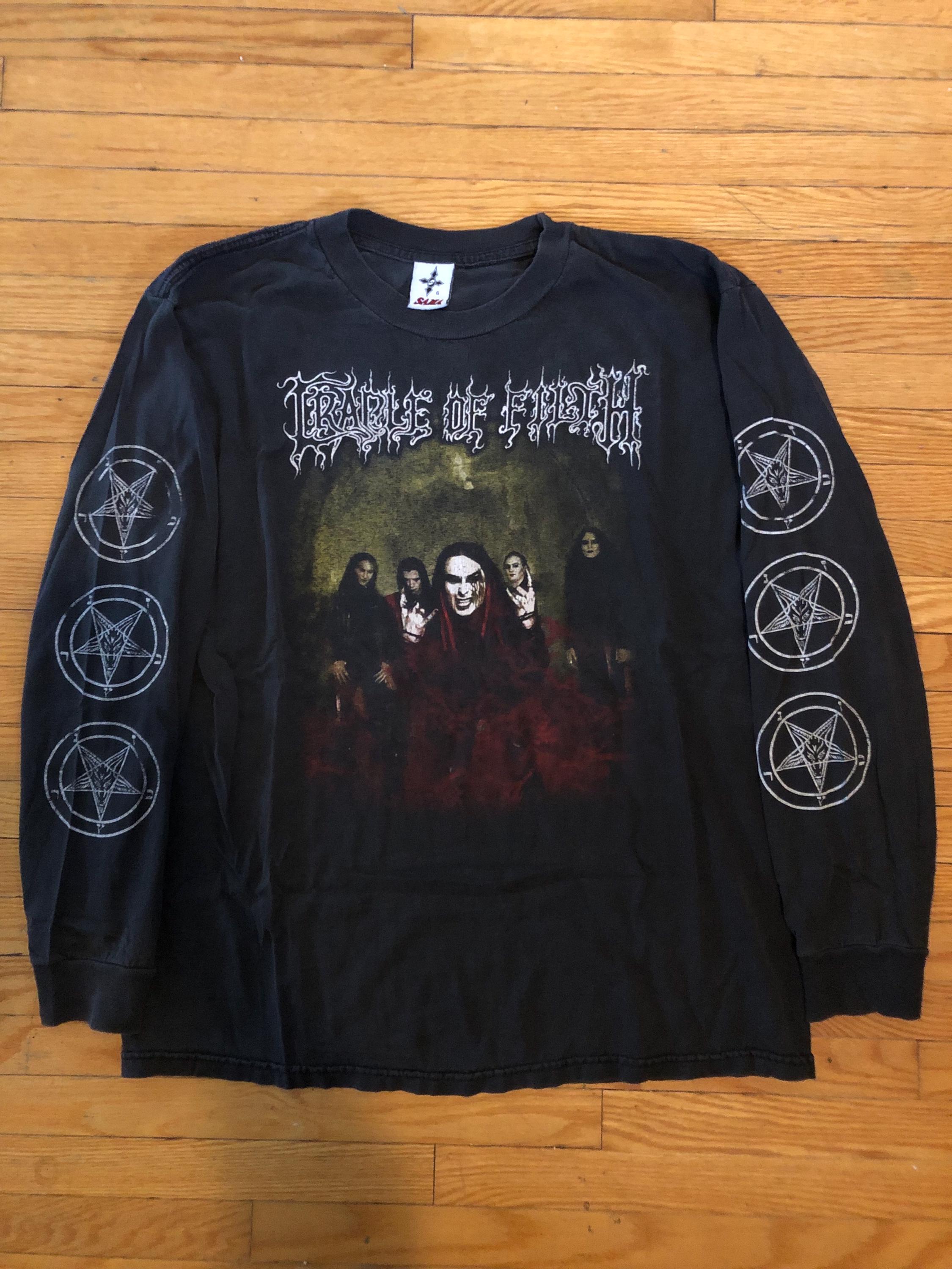 90s Cradle of Filth Shirt - Etsy 90s Cradle of Filth Shirt - Etsy