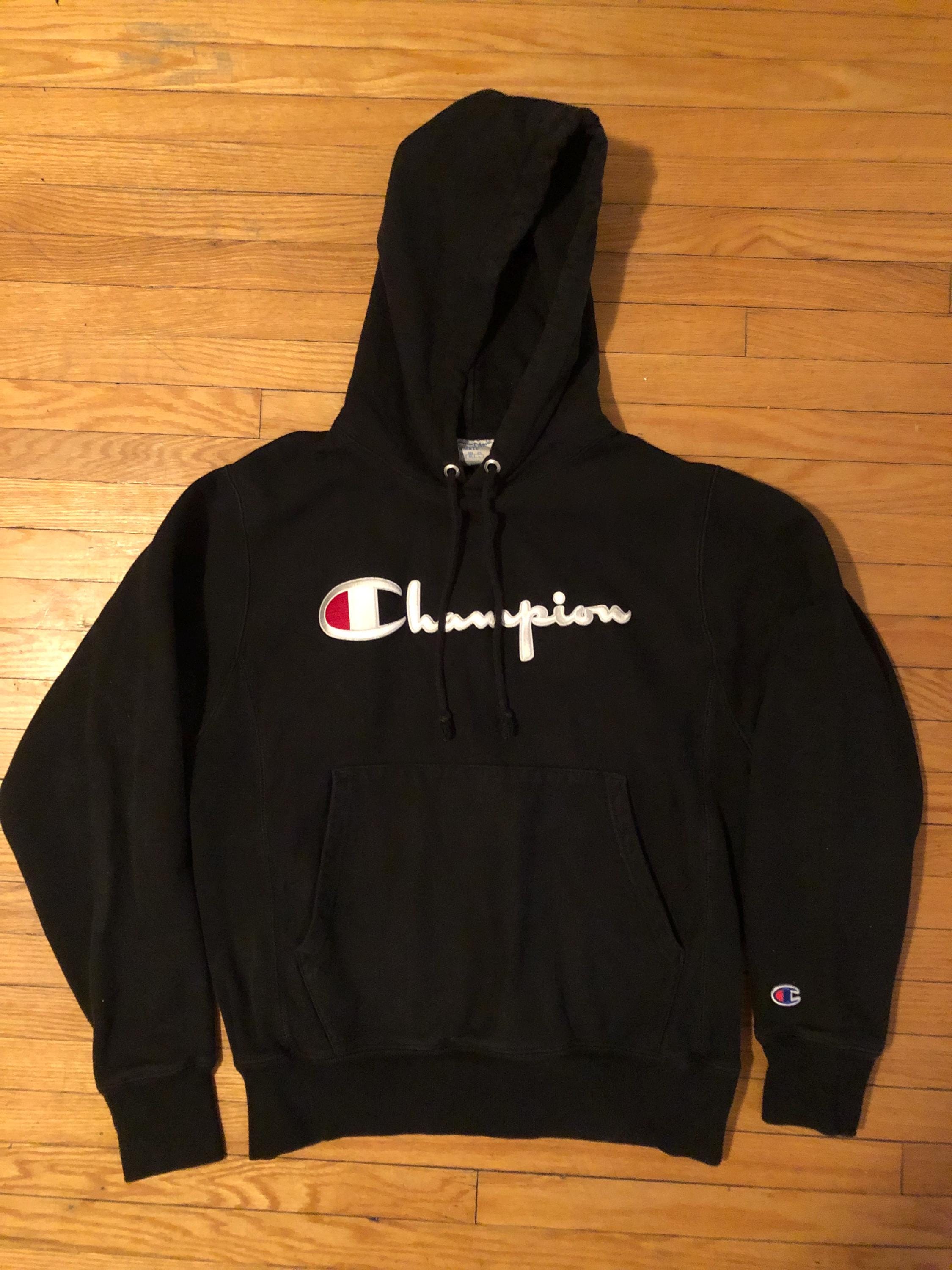 90s / 2000s Champion Brand Reverse Weave Embroidered Logo Vintage 