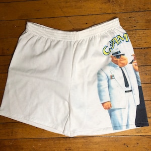 camel cigarette shorts 90s Joe Camel Cigarette White Sweat Shorts camel cigarette shorts 90s Joe Camel Cigarette White Sweat Shorts