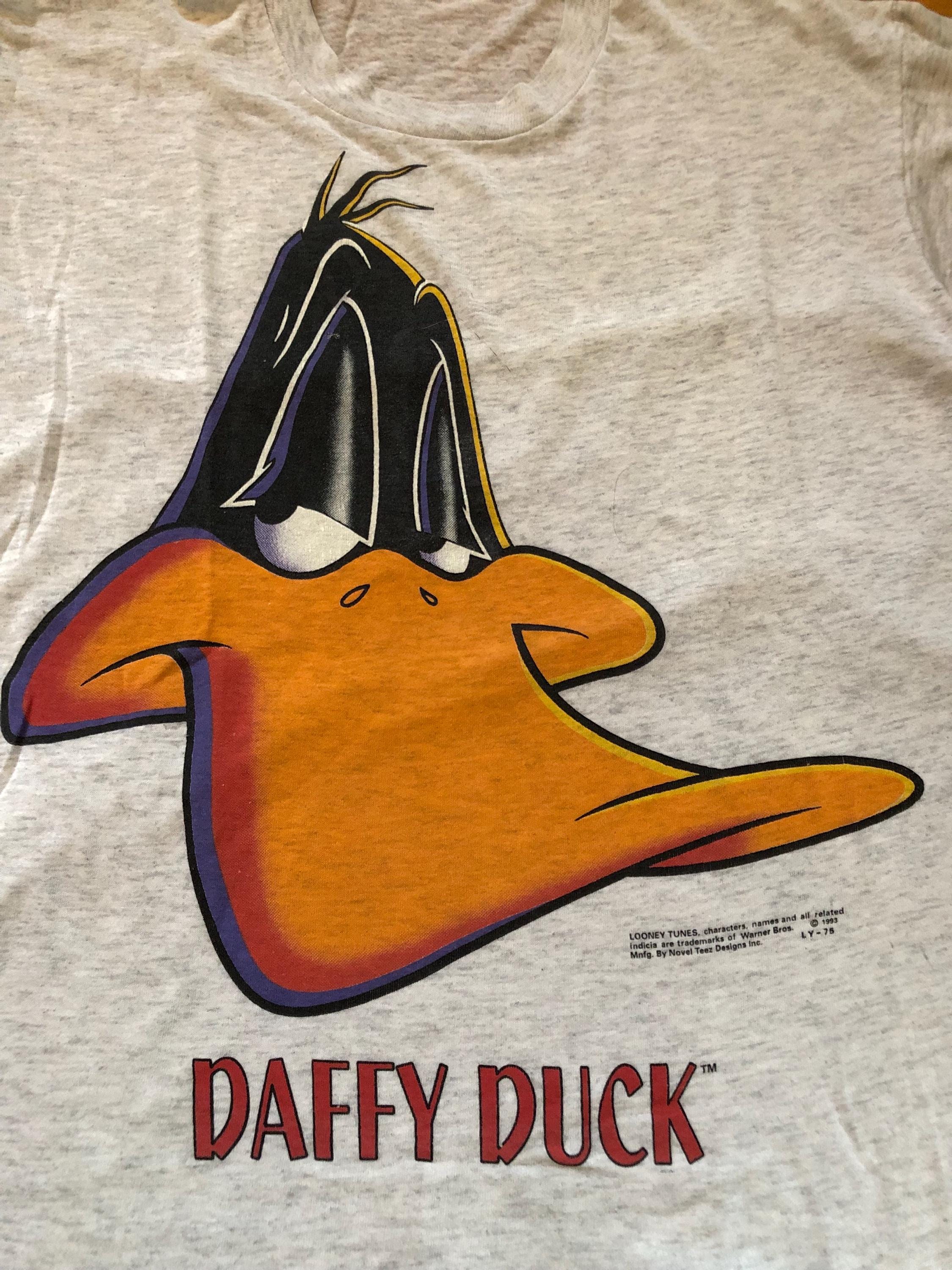 1993 Daffy Duck Vintage Tee Shirt - Etsy