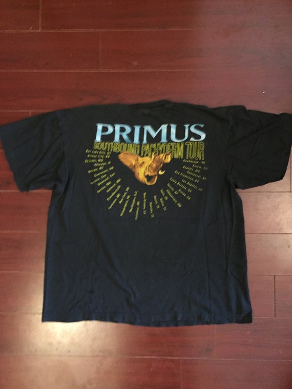 1996 Primus Southbound Pachyderm Tour vintage tee… - image 4