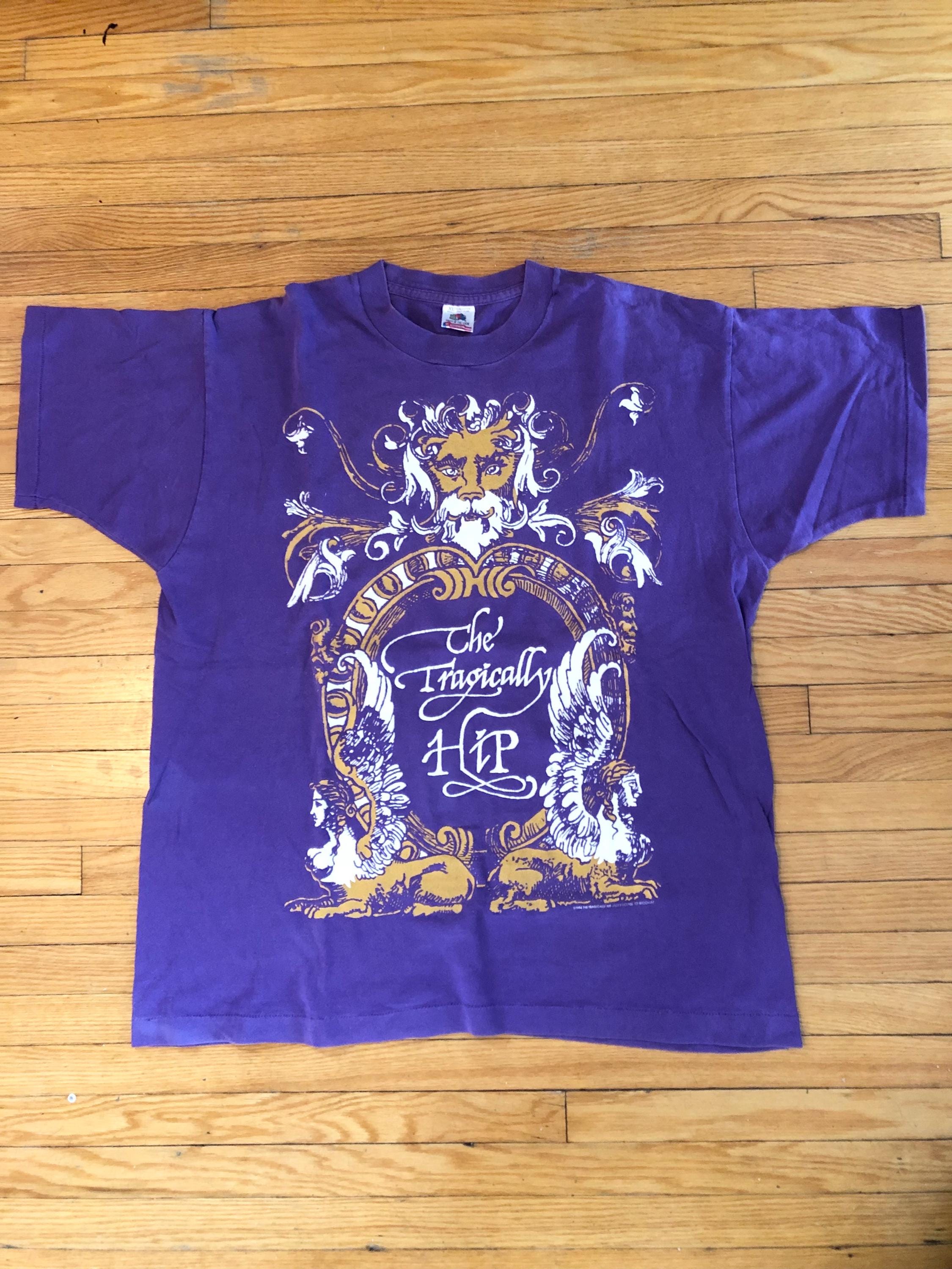 92年製 デッドストック the tragically hip 両面プリント