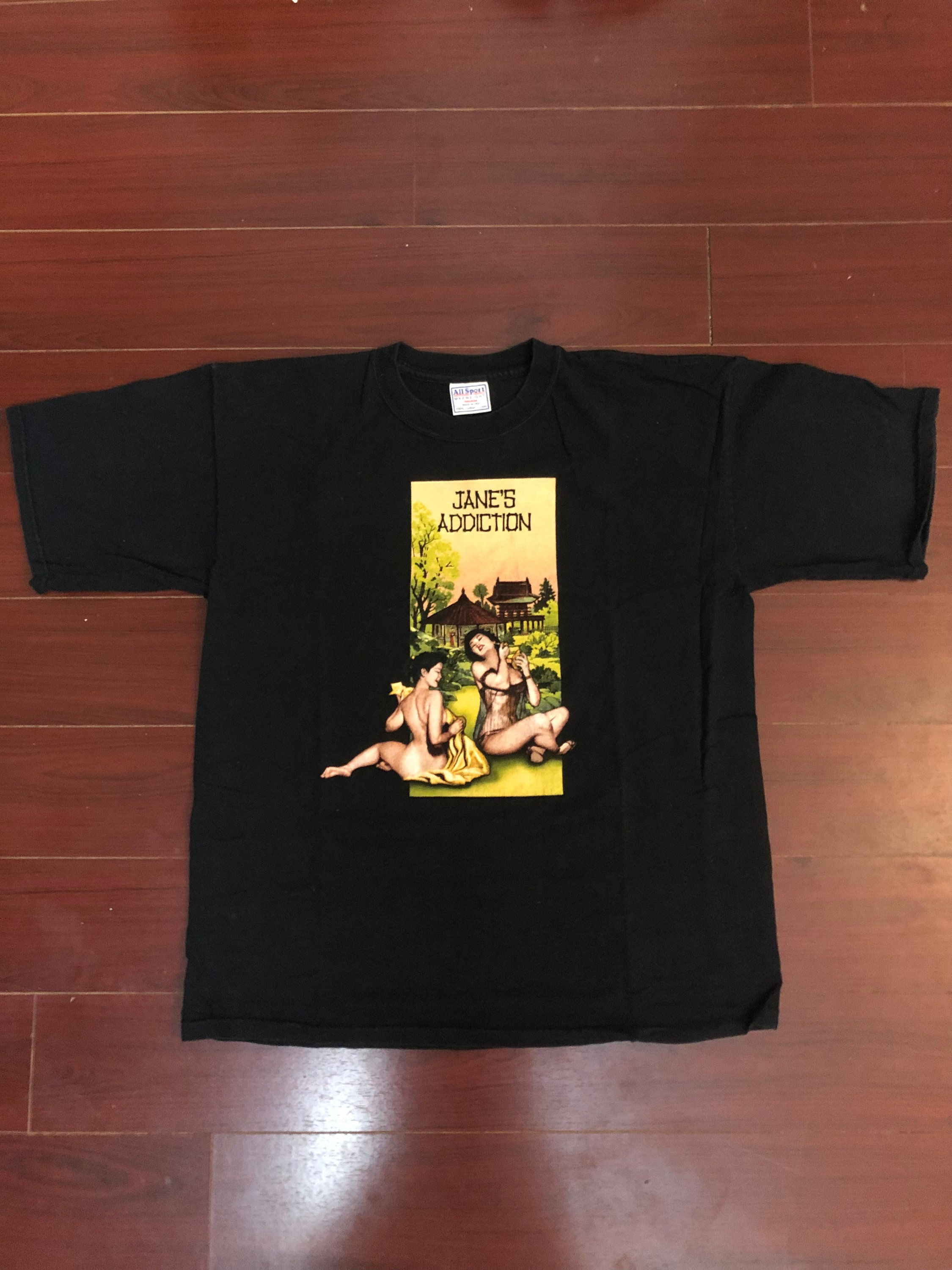 90s Jane's Addiction Tshirt single stitched Giant tag vintage size XL Ropa Ropa de género neutro para adultos Tops y camisetas Camisetas Camisetas estampadas 