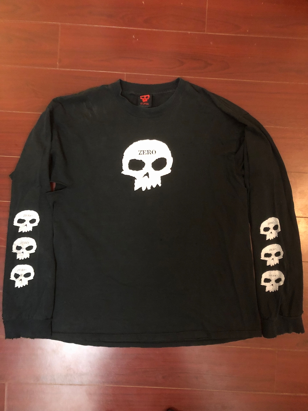 2000s Zero Skateboard Long Sleeve Vintage Shirt Etsy