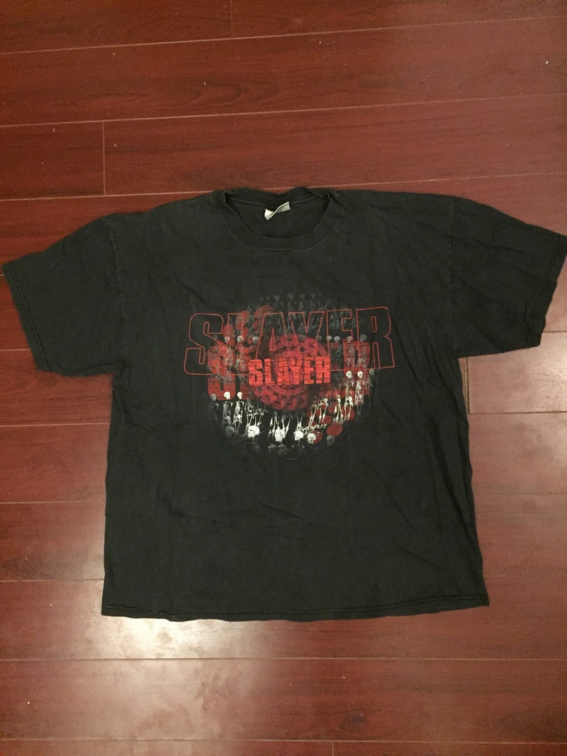 1998 Slayer vintage tee shirt image 1