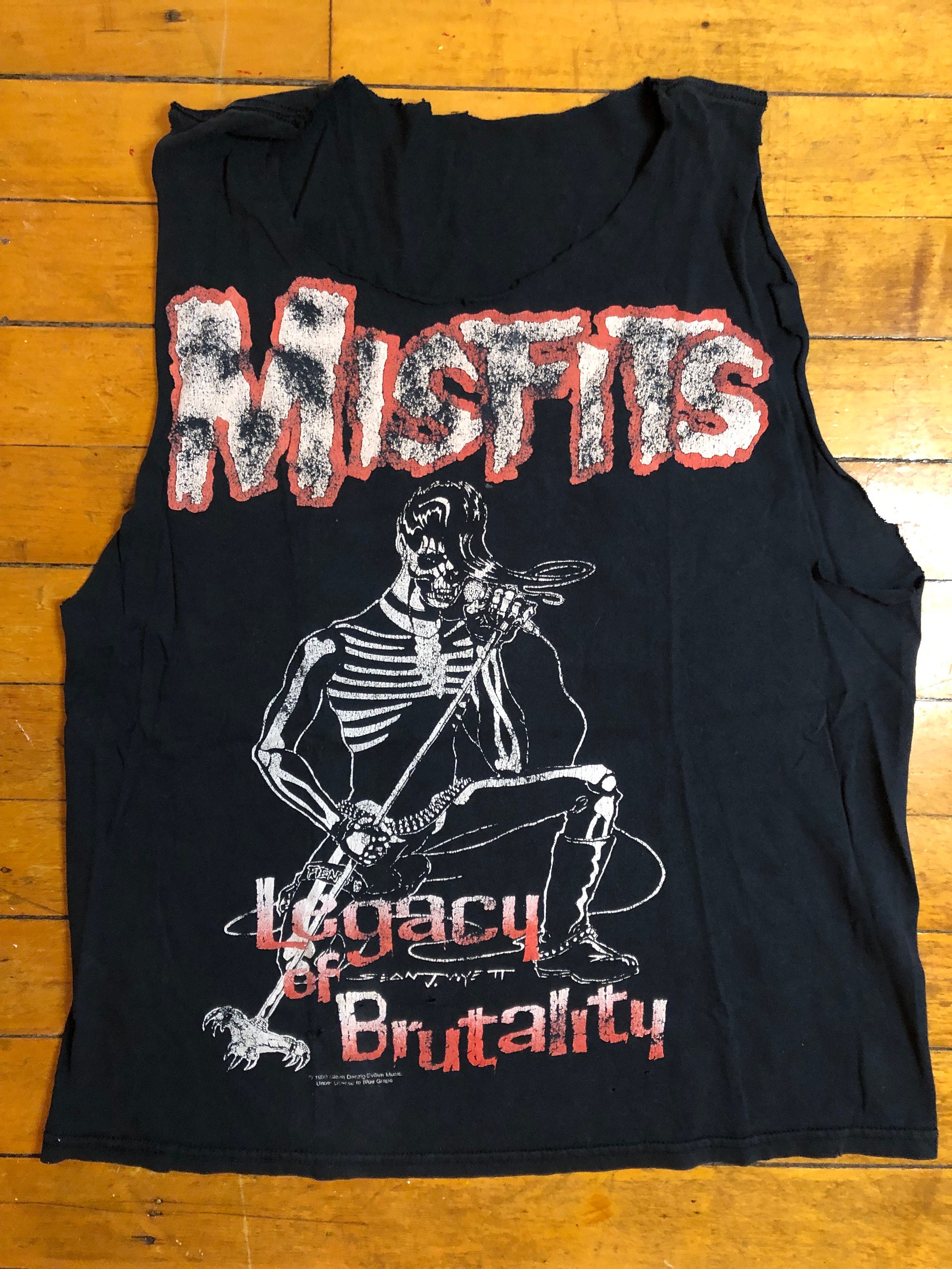 1999 Misfits - Legacy of Brutality- Vintage Tee Shirt - Etsy
