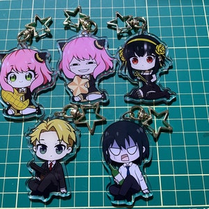 2.5&quot; SpyFam Acrylic Keychains