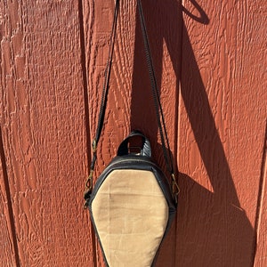 Coffin Convertible Crossbody Backpack/Sling Bag