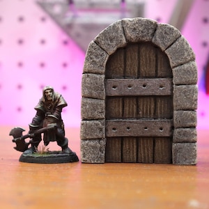 Handmade Modular Dungeon Doors: RPG Terrain - Choose Your Quantity