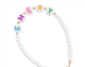 Baby bracelet gold, Birthday gift ideas for girl, Custom Baby name bracelet, New Baby girl gift personalized, Baby shower, Baptism,Christmas