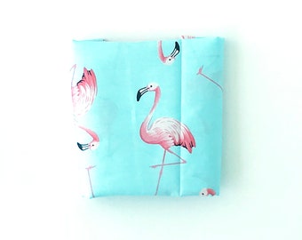 Flamingo Print Cotton 100 Percent, Sewing Fabric, 100% Cotton Face Mask Material Fabric, Quilting Material, Animal Print Fabric