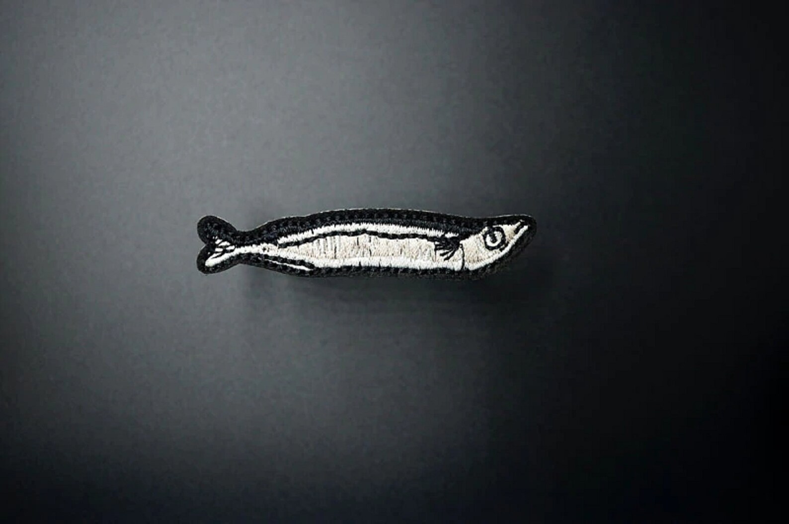 Sardine IronOn Patch Fish Anchovy Anchovies Herring Pilchard Etsy.de