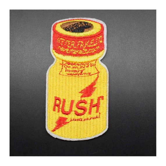 IRON-ON PATCH Poppers Bottle Gay Embroidered Iron-on Patch hq nude image