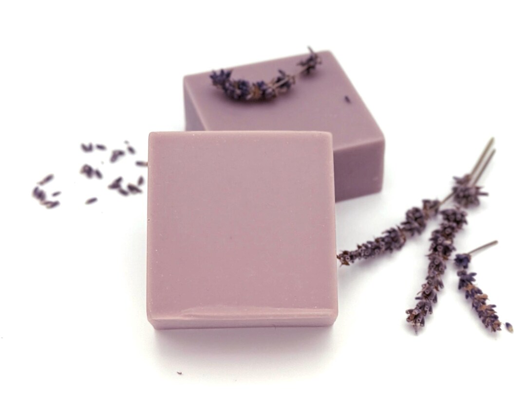 Lavender Soap Bar, Handmade Cold Process Soap, All Natural Organic Soap ...