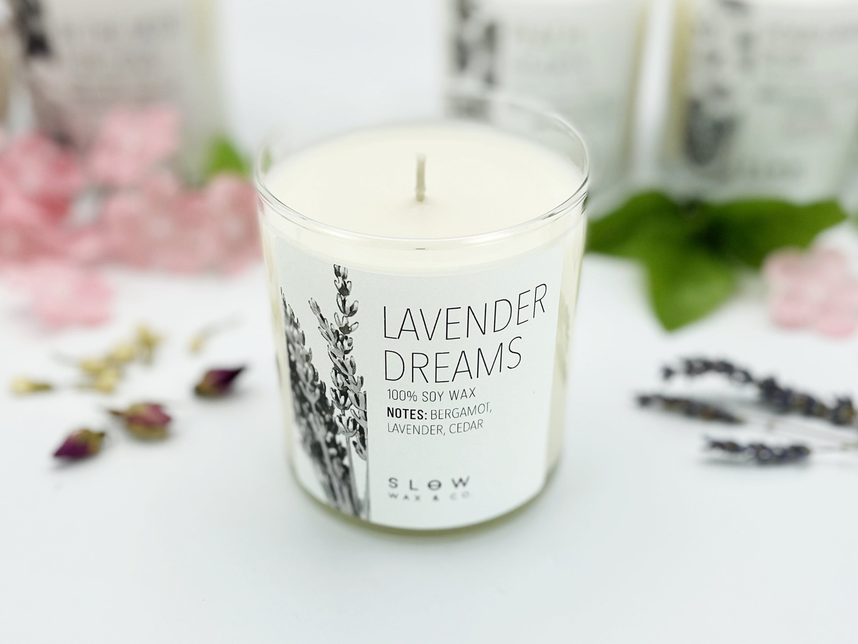 Aroma Vegane Sojawachs ätherische ÖlKerze Etsy.de