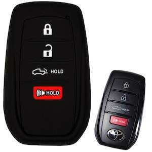 Keyless Entry Key Fob Rubber Remote Cover Fits Toyota Tacoma Tundra ...