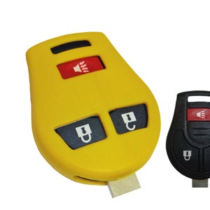 Nissan Keyless Entry Remote Rubber Key Fob Cover Cube Rogue  part# NSSNF53