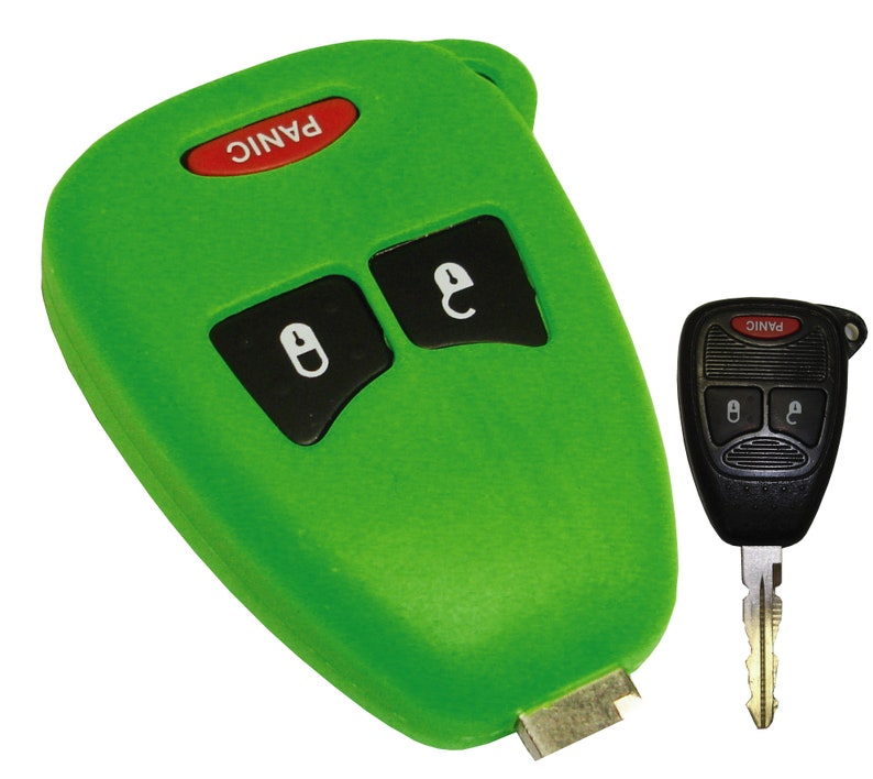 Keyless Entry Remote Rubber Key Fob Cover Fits Dodge Chrysler Etsy