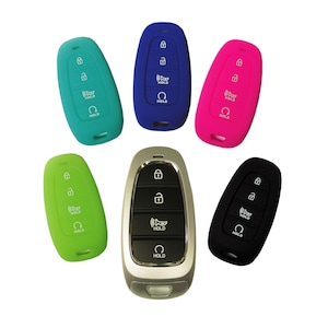 Keyless Entry Key Fob Rubber Remote Cover Skin Case for Hyundai Santa Fe 2022 2023 Santa Fe part# HYKIK164N