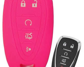 Keyless Entry Key Fob Rubber Remote Cover for Chevrolet Malibu Cruze Camaro Traverse part# GMC125N
