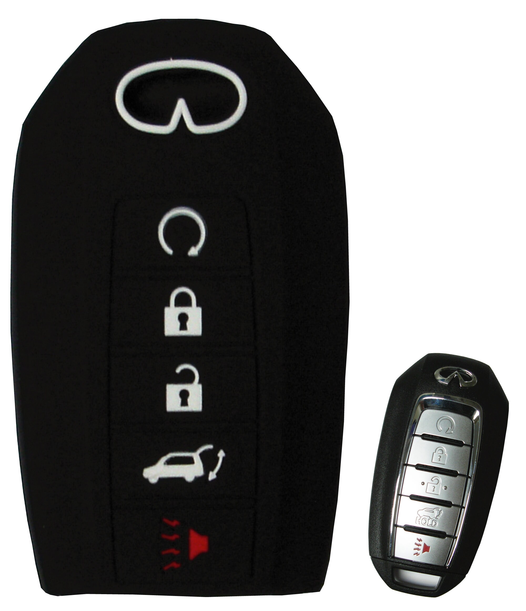 RUNZUIE Silicone Keyless Entry Remote Key Fob Cover Protector Compatible with 2019 2020 Infiniti QX60 2020 Infiniti Q50 Q60 Pink 4 Buttons RUNZUIE Silicone Keyless Entry Remote Key Fob Cover Protector Compatible with 2019 2020 Infiniti QX60 2020 Infiniti Q50 Q60 Pink 4 Buttons