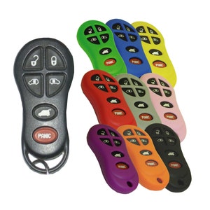 Keyless Entry Remote Rubber Key Fob Cover Fits Dodge ChryslerVan Voyager Town Country part# DDGA36