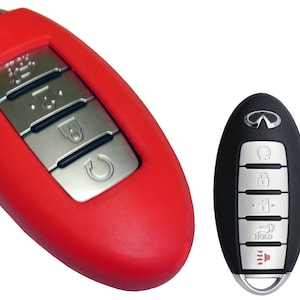 Infiniti Keyless Entry Remote Rubber Key Fob Cover 5 button qx50 qx56 qu60 qx80 part# INFINE66